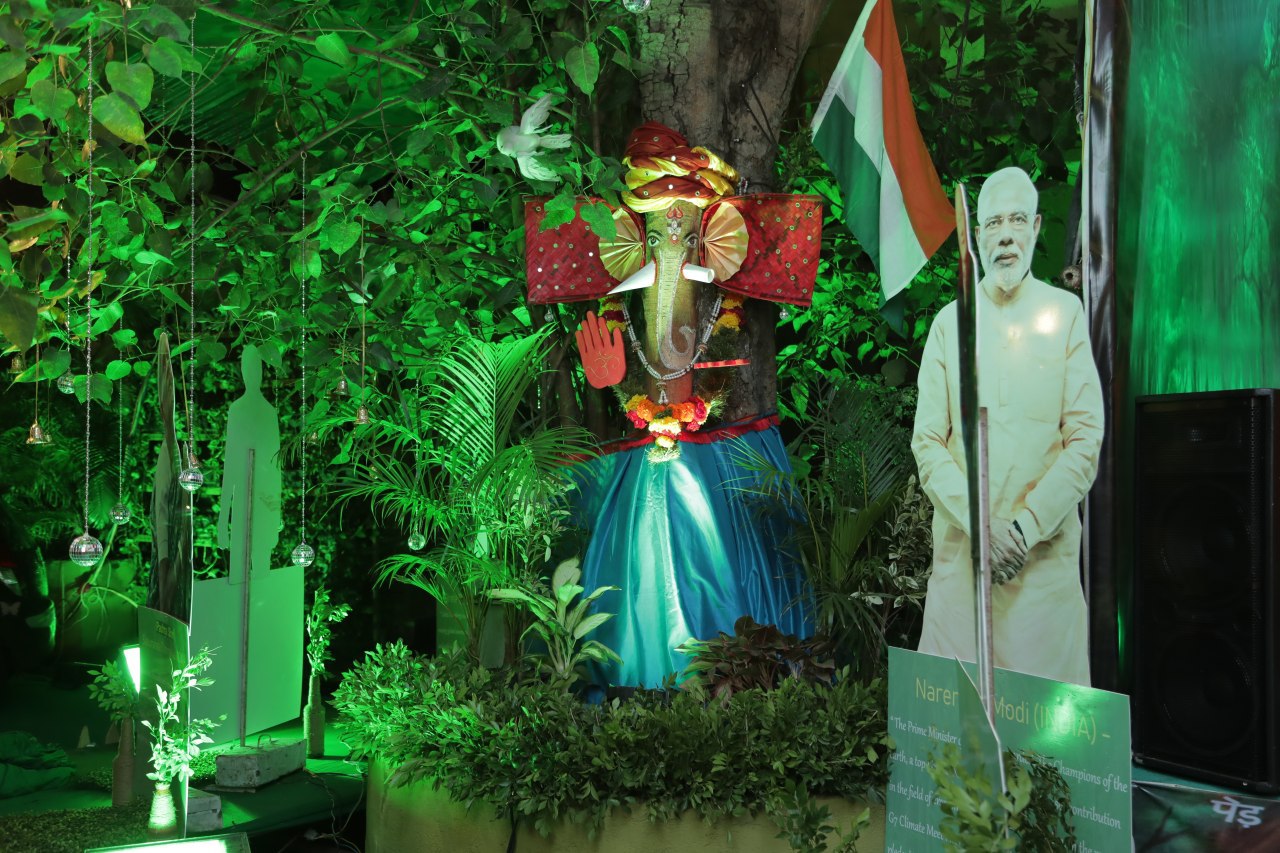 Greenman Viral Desai's "Tree Ganesha" movement receives support from across the World