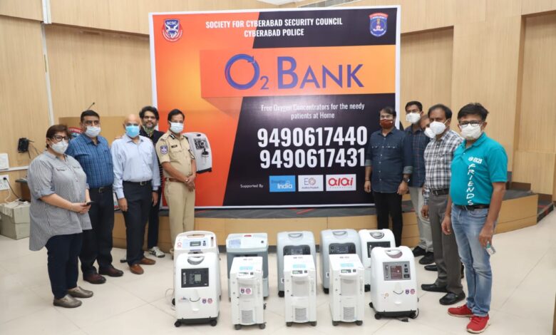 SCSC & Cyberabad Police launched O2 Bank in collaboration with Breath India EO & Alai NGOs