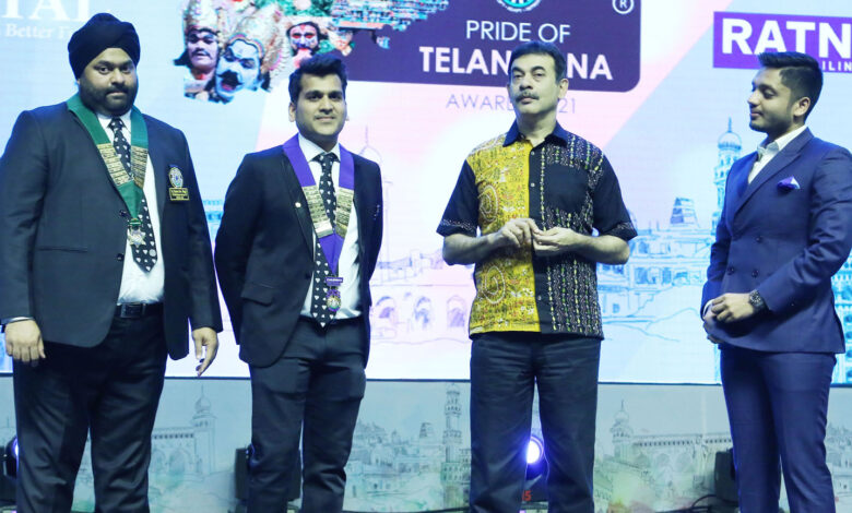 Shri Jayesh Ranjan presents the prestigious ‘Pride of Telangana Awards’ to the unsung heroes!