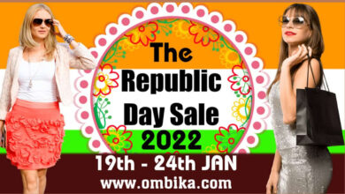 OMBIKA Great Discounted Republic Day Sale: Great Deals for the Indian Online Shoppers