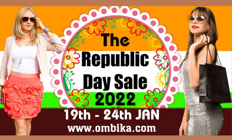 OMBIKA Great Discounted Republic Day Sale: Great Deals for the Indian Online Shoppers