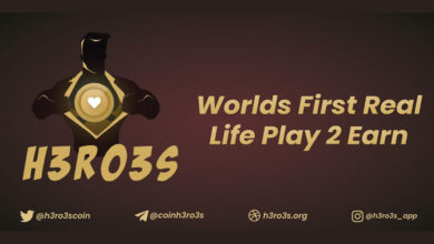 H3RO3S World’s 1st real-life play-2-earn gaming system is set to Launch their app very soon