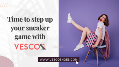 Time to step up your sneaker game with Vesco