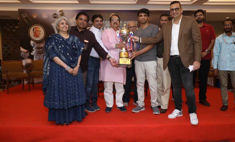 International Master Shantanu Bhambure Winner of 1st Sharad Pawar All India FIDE Rapid Rating Open Chess Tournament
