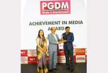 Sumit Kumar Singh has added another feather to his cap by clinching the prestigious 'Achievement in Media Award'