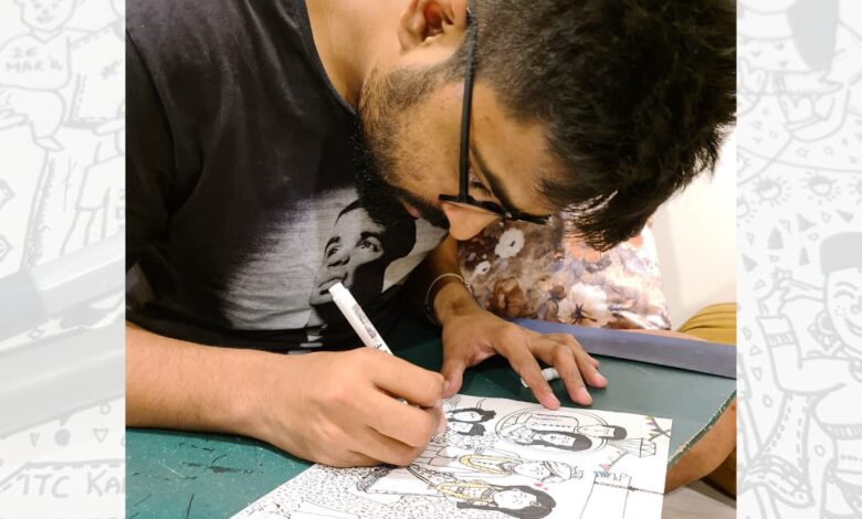 Unleashing Creativity: Doodle Kabra Transforms Lives through the Art of Doodling